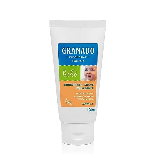 Hidratante Bebe, Granado, Camomila, 120 ml