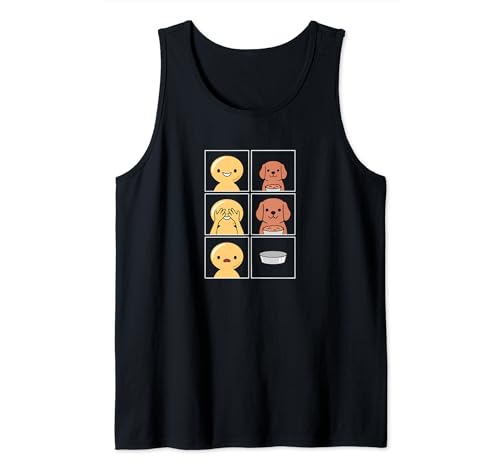 Hundefressen schnelles Design für Hundebesitzer Tank Top