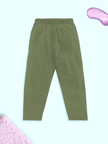 Image of KiddoPanti Boys Solid Pyjama Pant | 100% Soft Cotton Single Jersey | Comfortable Fit with Elastic Waistband & Single Front Pocket | Kids Track Pant