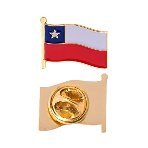 Desert Cactus Chile Metal Lapel Pin Enamel Finish (Waving Flag Lapel Pin)