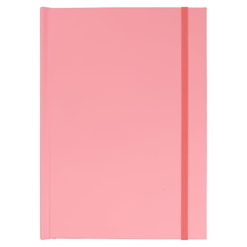 Amazon Basics Daily Planner with Monthly Tabs, A5 Size, Hardcover, Baby Pink - image 1