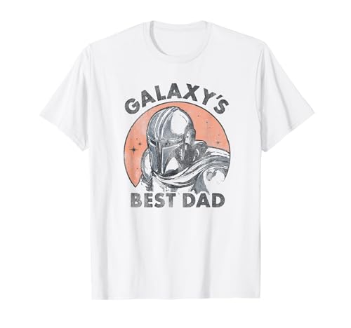T-shirt Mandalorian Star Wars Fête des Pères : le cadeau pailleté idéal pour papa fan de la saga