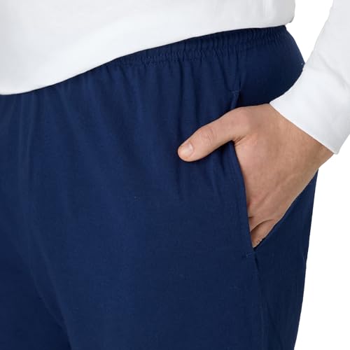 Image of Hanes Men's Shorts, Essentials Short with Pockets, Gym Shorts for Men, Men's Athletic Shorts, 7.5 inch