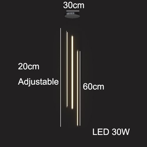 Lámparas de araña LED con control remoto para iluminar techos altos 7