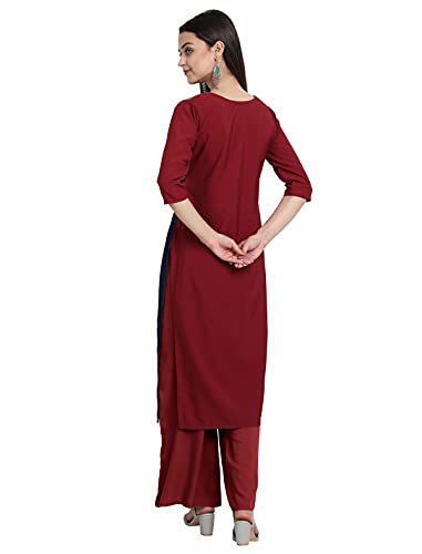 Image of Women's Crepe Straight Kurta