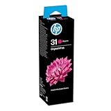 HP 31 1VU27AE, Flacone di Inchiostro Termico Originale da 8.000 Pagine, Compatibile con Stampanti senza Cartucce Smart Tank 100, 300, 400, 500, 600, Magenta
