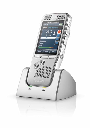 PHILIPS Pocket Mémo DPM8000, Carte SD, USB - avec logiciel