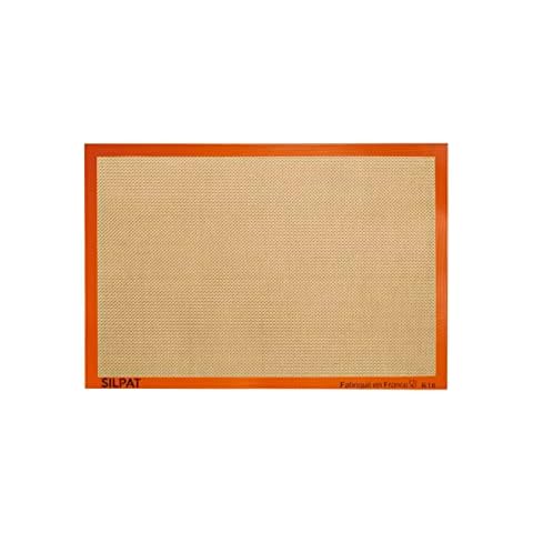 Silpat The Original Premium Non-Stick Silicone Baking Mat, Full Size, 16-1/2" x 24-1/2" Cover