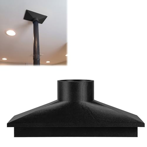 Duct Vacuum Attachment for Shop Vac HVAC Cleaning Tool for Air Vent Shop Vac Accessory with Strong Seal for Supply Nozzle(3in*9in) (Black)