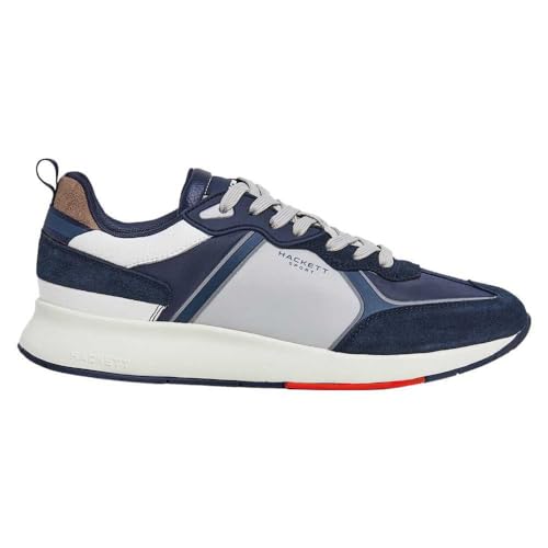 Baskets Hackett London H-Runner Phil en cuir et finitions premium