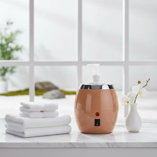 Calentador de aceite de masaje corporal a temperatura constante y botella Gralara 4