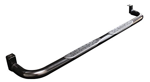 Go Rhino 4000 Series SideSteps - Cab Length | Mild Steel, Black | 4047B | Fits 2004-2013 Chevrolet/GMC Silverado/Sierra 1500 Crew Cab; 01-14 Chevrolet/GMC Silverado/Sierra 2500HD/3500/3500HD Crew Cab