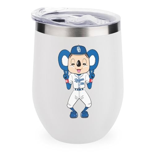 ワインタンブラー 中日ドラゴンズ 野球応援 卵殻カップ タンブラー 350ml U字型 コーヒーカップ 蓋付き ステンレス製 魔法瓶 保冷 保温 水筒 直飲み 応援グッズ プレゼント