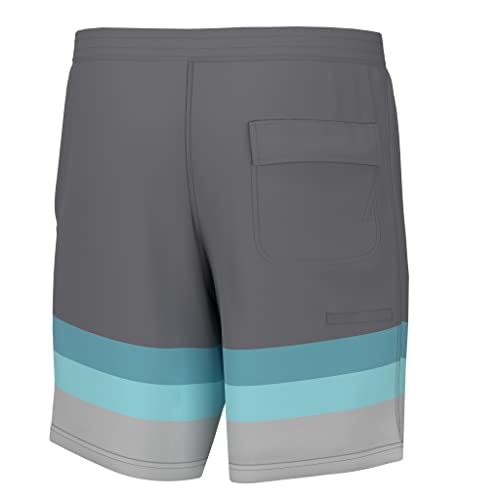 HUK Men's Pursuit Pattern Boardshorts, Quick-Dry Swimsuit2