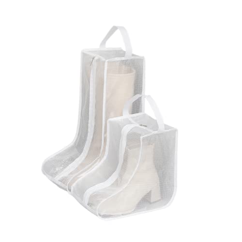 Fundas para zapatos para viajes y mudanzas juego de 2 bolsas protectoras de botas