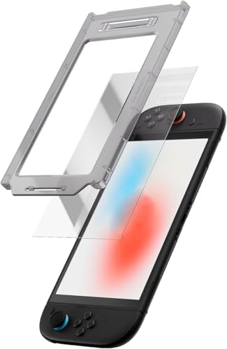 GeekShare Anti-Glare Tempered Glass Screen Protector for Switch 2 (2025) AR Coating HD Clear Anti-Reflective, 9H Hardness, Bubble-Free, Ultra-Thin, Scratch Resistant - 1 Pack