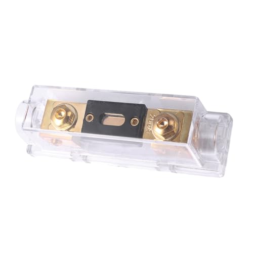 Porte-fusible en ligne autoradio mini 200 A blanc unidirectionnel pour caisson de basse