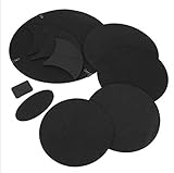 Drum Schalldämpfer Pad, Trommel Übungspad Schlagzeug, Practice Drum Pad Dämpfer aus Schaum Gummi, 5 Drum 3 Cymbal