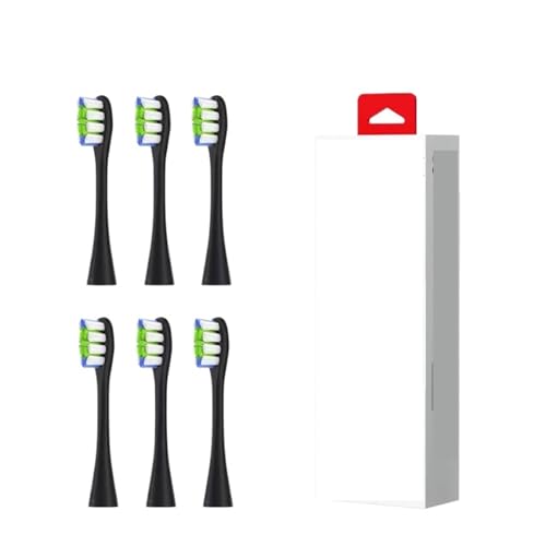 Flow/X PRO Elite/X /F1/Z1/One/Air2 ���u���V�m�Y���p�u���V�w??�b�h(6 pcs black (P1C5))