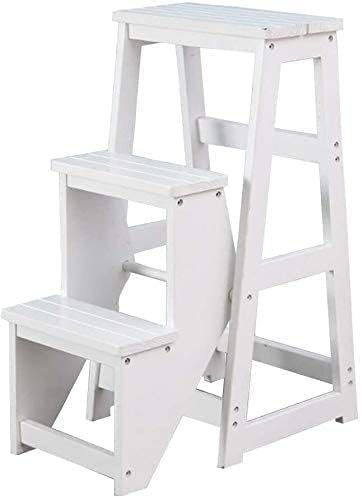 Chaise marchepied adulte pliable en bois massif OKUOKA de 77cm