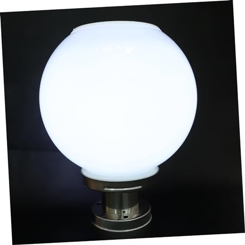 Homoyoyo Luz Solar Exterior Bola para Jardín Patio Farola Decorativa con Energía Solar para Iluminación de Muros y Áreas