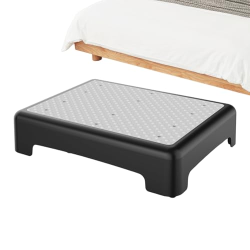 Marchepied de sécurité pour la douche – Rehausseur de mobilité réglable, élévatrice portable | Plateforme d'élévation antidérapante solide et...