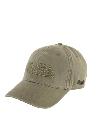 Casquette Von Dutch Casforest avec Visière Incurvée et Écusson Brodé