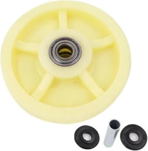 Rueda de nylon alta resistencia con rodamiento suave de 5 pulgadas industrial 2