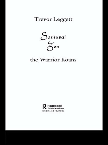 Samurai Zen: The Warrior Koans      Kindle Edition