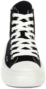 Converse Unisex Chuck Taylor All Star Move Hi Top Sneaker - Lace up Closure Style - Black/Dreamy Dahlia/Egret 10 | Image 2