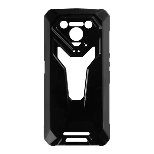 Shantime �\�t�g�P�[�X Ulefone Armor 34 Pro+ �Ƃ̌݊������� �X���� �Ռ��z�� ���h�~ �_��f�� �O���b�v���₷���J�o�[(�u���b�N)