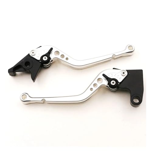 Levier de frein et d'embrayage rigide en alliage Silver pour Suzuki B-King