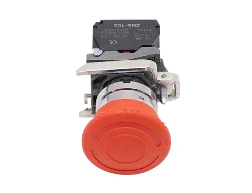 Bouton d'arrêt d'urgence 22mm XB4-BS545 pour sécuriser un convoyeur ou une machine de production