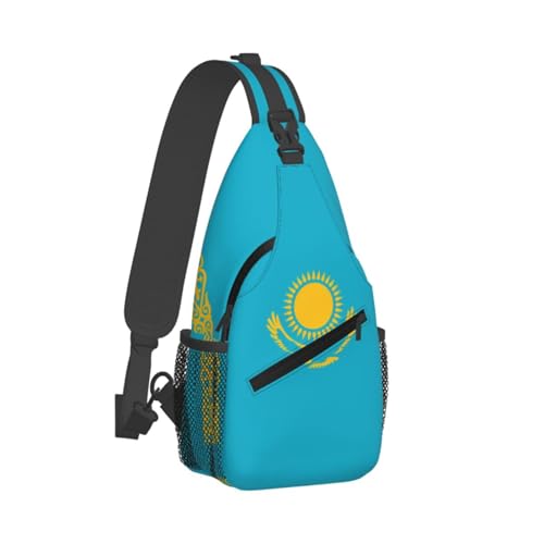 Mochila Unisex con Estampado Bandera de Kazajistán miniatura 2
