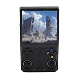 R36 Ultra Handheld Spiel, 128GB 4,0-Zoll HD-Bildschirm Tragbare Retro Spielkonsole Für Klassisches Retro-Spiel 12,8 * 8,1 * 2,1CM(purple 64G)