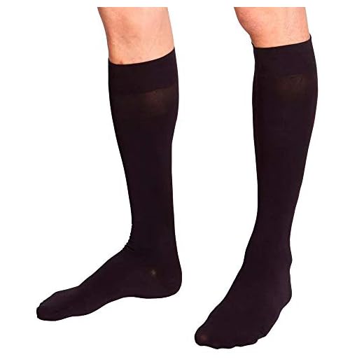 Meia Venosan 3/4 6000 Média Compressão Ponteira Fechada (20-30 mmhg) PT-Preto M