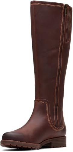 Clarks Unisex Aspra Hi Sneaker, British Ta, 0 US Women4