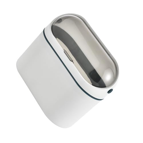 ERINGOGO Cestino Rifiuti Cucina Sospeso Piccolo Cesto Per Spazzatura Con Coperchio Ribaltabile Contenitore Plastica Per Immondizia Con Ganci Adesivi Per Parete Mobile