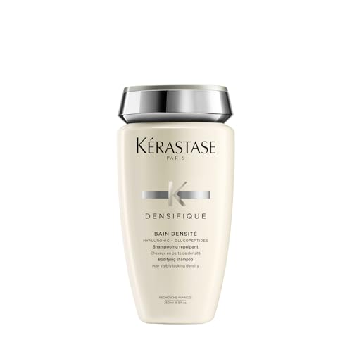 Kérastase | Densifique Femme, Champú Densificante, Aumenta el Volumen, Para Pelo Fino y Debilitado, Bain Densité, 250 ml
