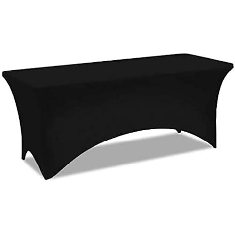 Housse Noire IDMarket pour Table 180 CM Cover