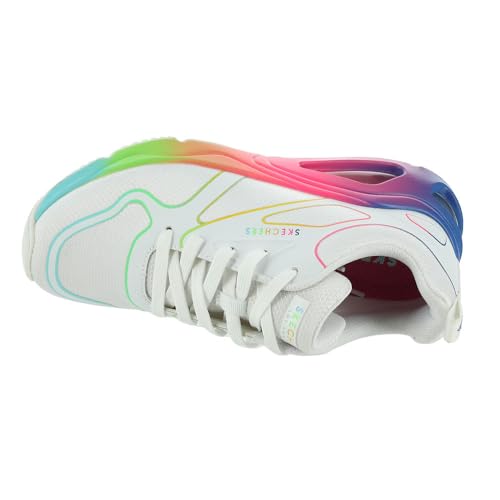 Image of Skechers Womens Tres-air Uno - Rainbow Roads