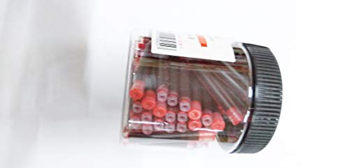 Image of GOLD LEAF JINHAO International Standard Fountain Pen Ink Cartridges Refills Bottled 80pcs (Red)