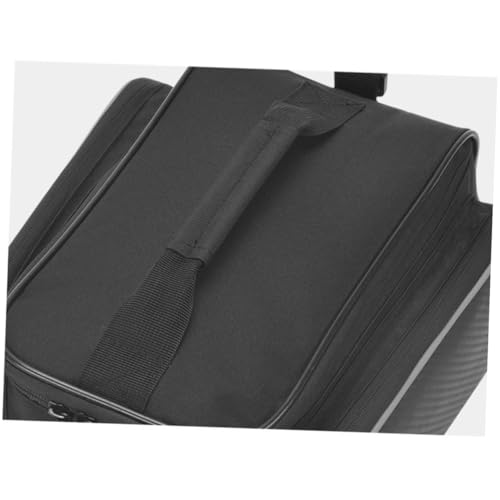 HOMOBABE 防水反射ストライプ付き大容量バイクバックバッグ 自転車用収納サドルバッグ アウトドアサイクリング多機能アクセサリー ブラック