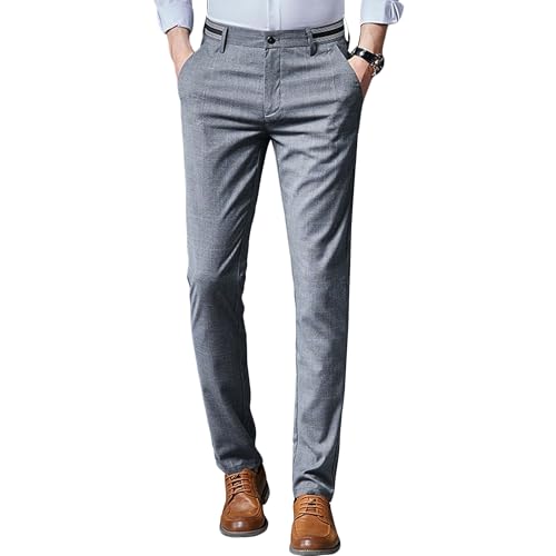 Pantalon d'affaires homme à carreaux pour le bureau