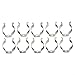 10 Pcs Spring Terry Clips, Open Type Manganese Steel Tool Holders for Brooms Brushes Rakes Pipes Heavy Duty Garage and Workshop Organization(38MM)