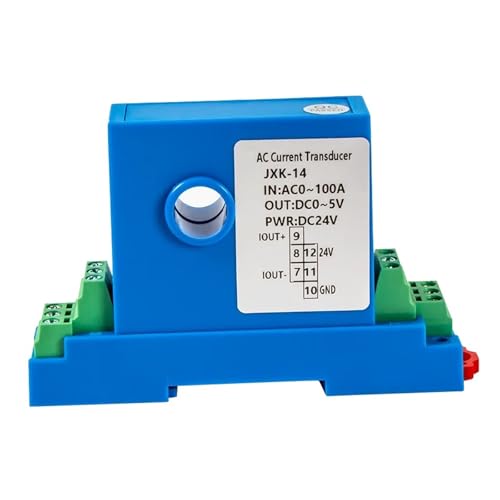 Transducteur de courant tension DC24V avec sortie modulable 0-10V et format 8mm - 4