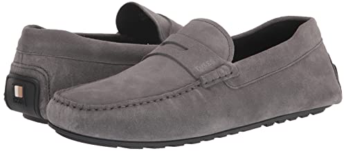 Image of BOSS Men's Noel Suede Drivers Loafers