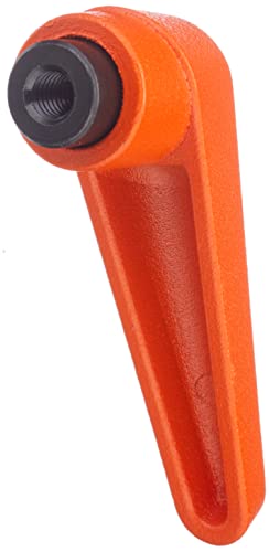 HALDER 24400.0111 Adjustable Clamping levers, Orange, d1=14 mm / d2=M5 - Image 2