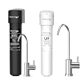 Waterdrop 15UB Under Sink Water Filter System, Chlorine Reduction, NSF Certified, 0.01 Micron Ultrafiltration Membrane, Stainless Steel
