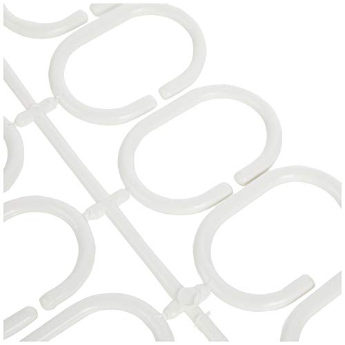 MSV Shower curtain Premium 180x200cm Mozaik argent, W 7.9" x L 11.8" (1 Panels) - Image 3